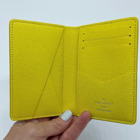 LOUIS VUITTON Graphite Damier Rainbow Print Virgil Abloh Pocket Organizer; NEW - Picture 6 of 8